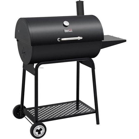 Royal Gourmet 30-Inch Barrel Charcoal Grill