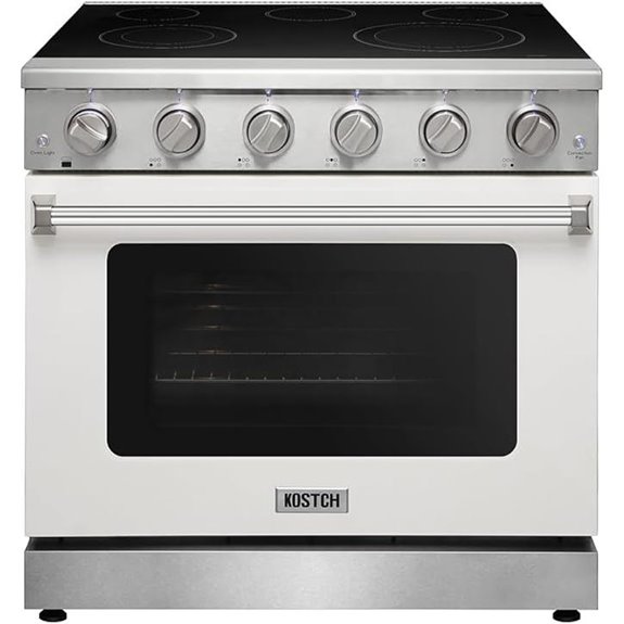36-Inch Electric Range with Convection Oven