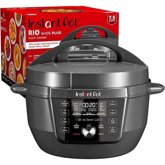 Instant Pot RIO Wide Plus 7.5 Qt Multi-Cooker