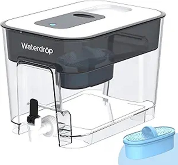 Waterdrop 40-Cup Alkaline Water Filter Dispenser