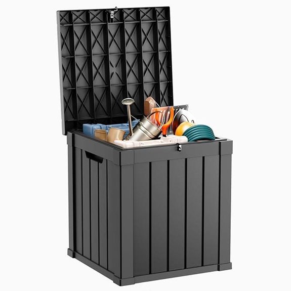 50-Gallon Waterproof Outdoor Storage Box
