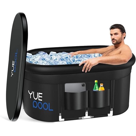 Upgrade XL 140 Gal Oval Cold Plunge Tub