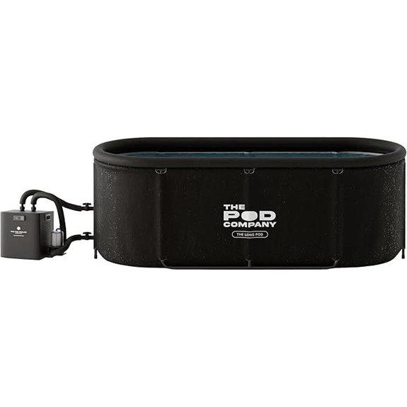 Long Pod XL 126-Gallon Portable Ice Bath & Chiller