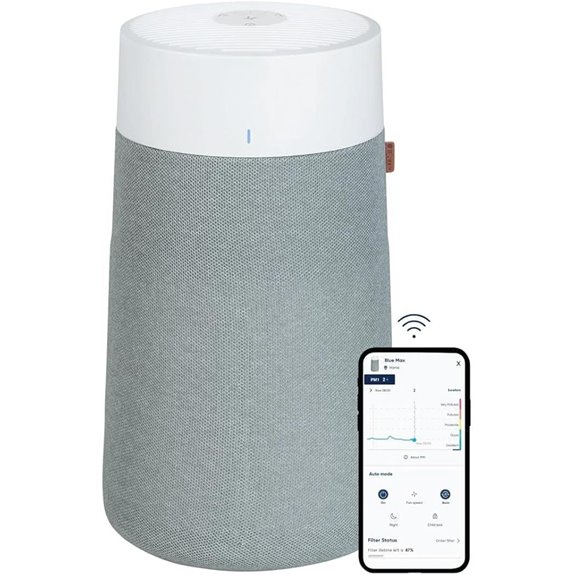 BLUEAIR Large Room Air Purifier with Smart Technology
