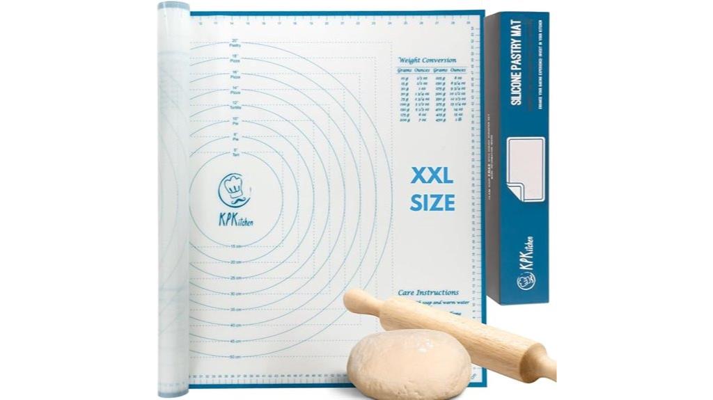 large silicone baking mat