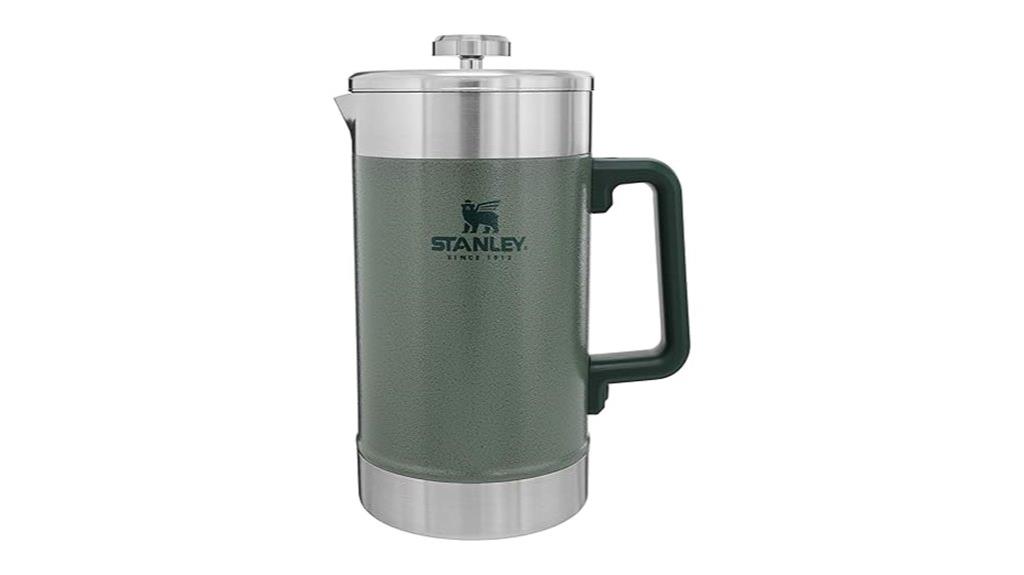large stainless steel french press
