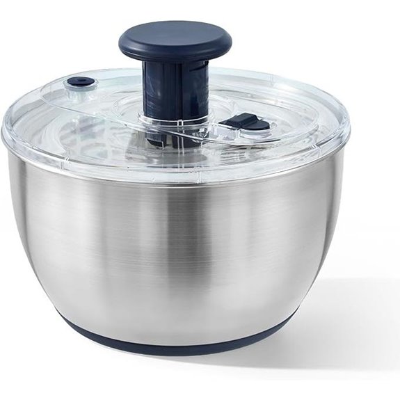 CAROTE 6.4 Qt Stainless Steel Salad Spinner