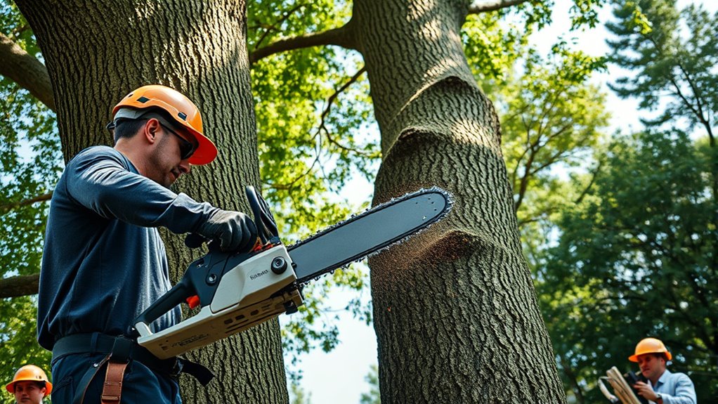 large tree cutting considerations