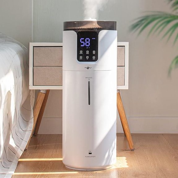 Lacidoll Large Room Ultrasonic Humidifier with Extensions