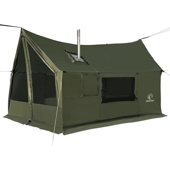 REDCAMP Large Waterproof 4-Season Camping Tent