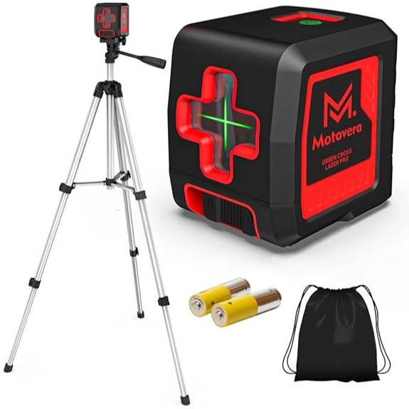 Laser Level with Tripod and Waterproof Bag
