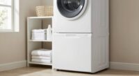 laundry pedestal storage ideas