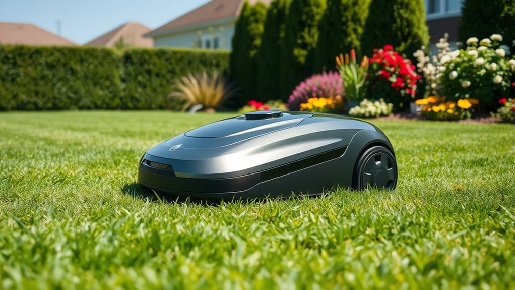 lawn size and navigation