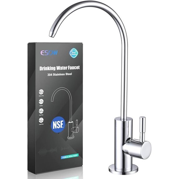 ESOW Lead-Free Kitchen Water Filter Faucet
