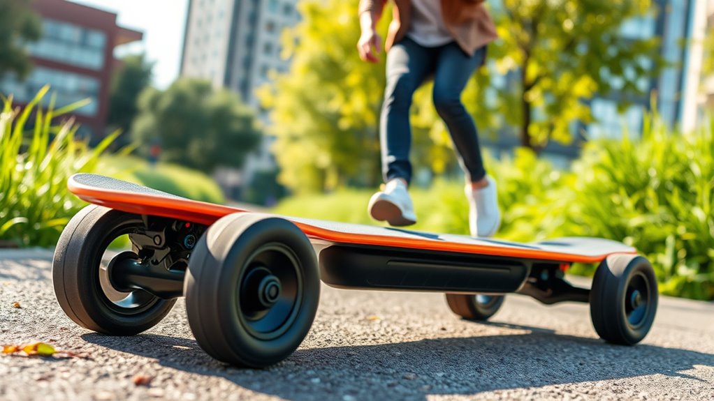 long range electric skateboards