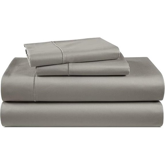 Egyptian Cotton Queen Bed Sheets Set with Deep Pockets