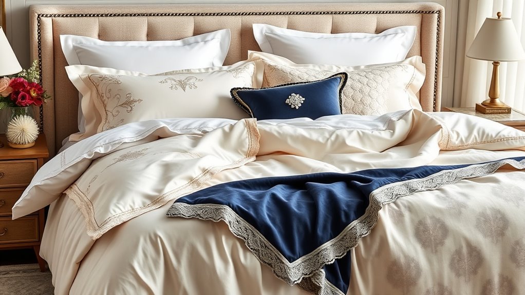 luxurious king bedding sets