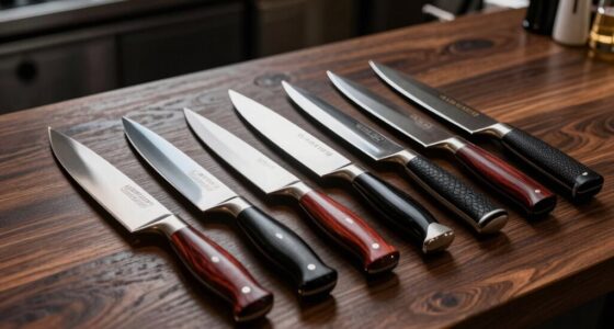 luxury chef knife selections