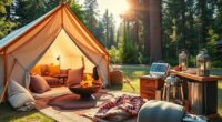 luxury outdoor camping gear
