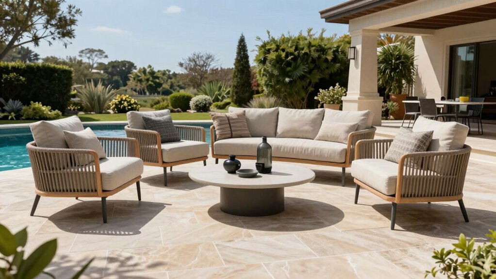 luxury outdoor furniture collections