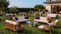luxury outdoor furniture selections