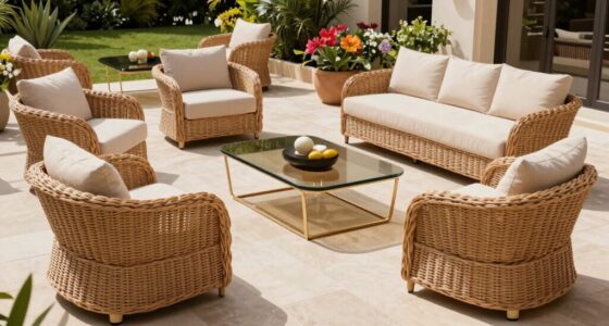 luxury outdoor wicker furniture