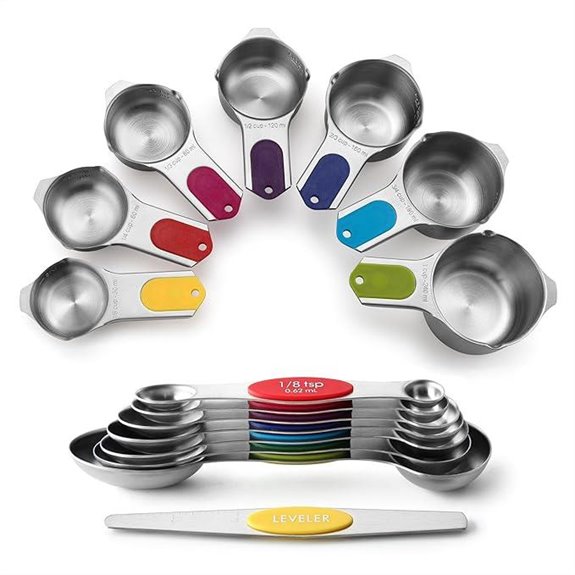 Spring Chef Magnetic Measuring Cups & Spoons Set
