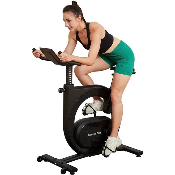 GarveeLife Magnetic Resistance Exercise Bike with App