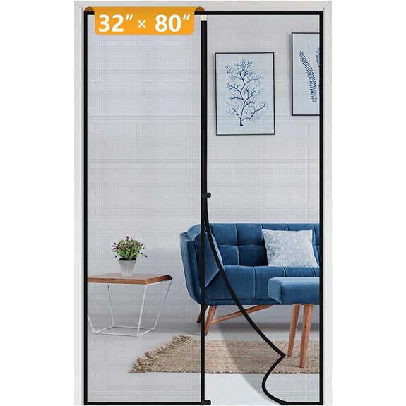 Yotache Magnetic Screen Door for 32x80 Doors