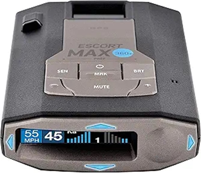 Escort MAX 360c Laser Radar Detector with Bluetooth