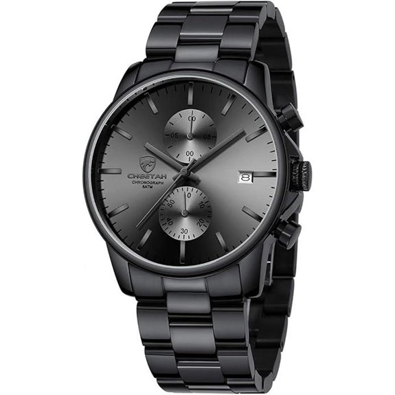 Golden Hour Men's Waterproof Chronograph Watch