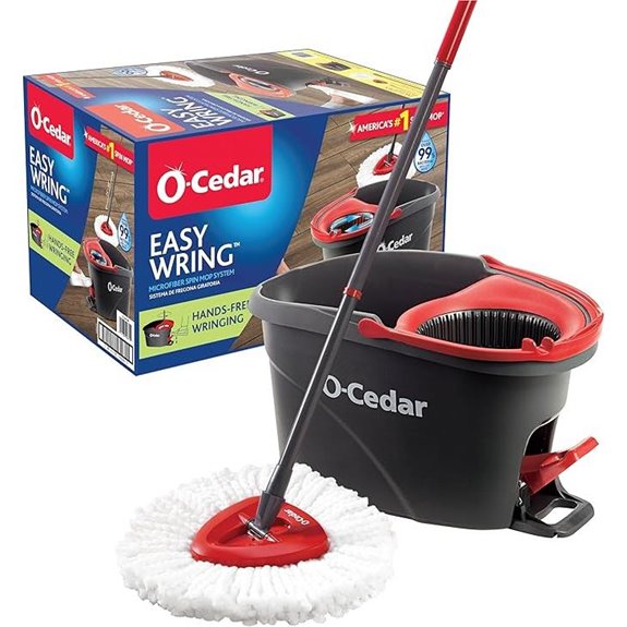 O-Cedar EasyWring Microfiber Spin Mop System