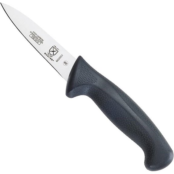 Mercer Culinary M22003 Millennia Black Handle 3.5-Inch Paring Knife