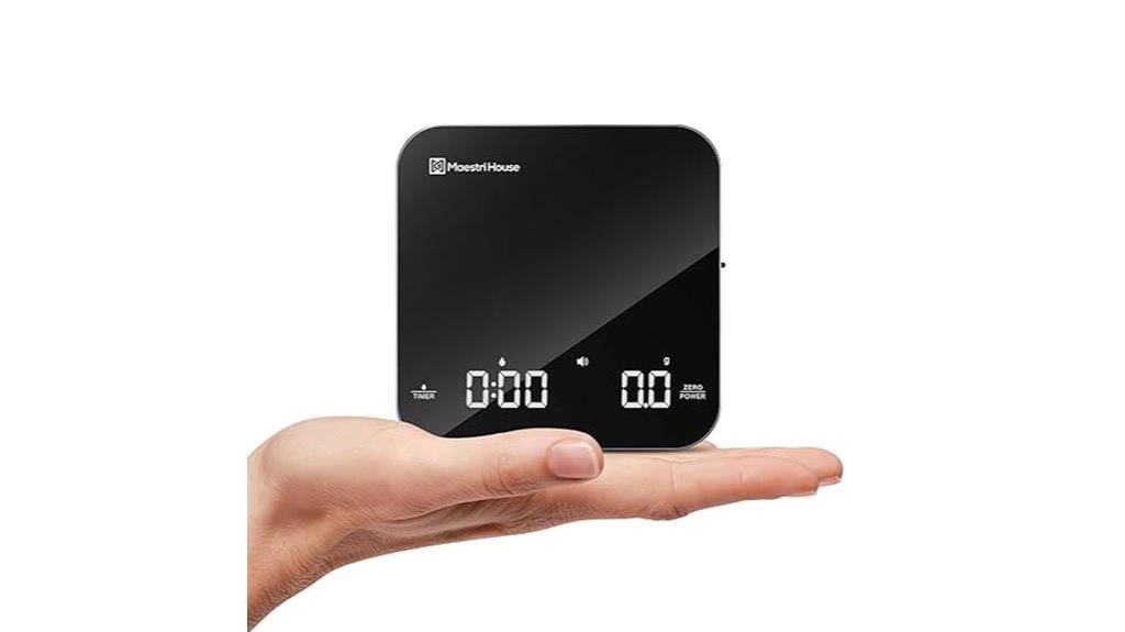 mini coffee scale timer