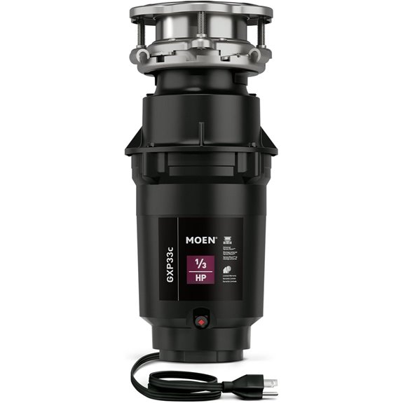 Moen Lite Series PRO Garbage Disposal with Power Cord