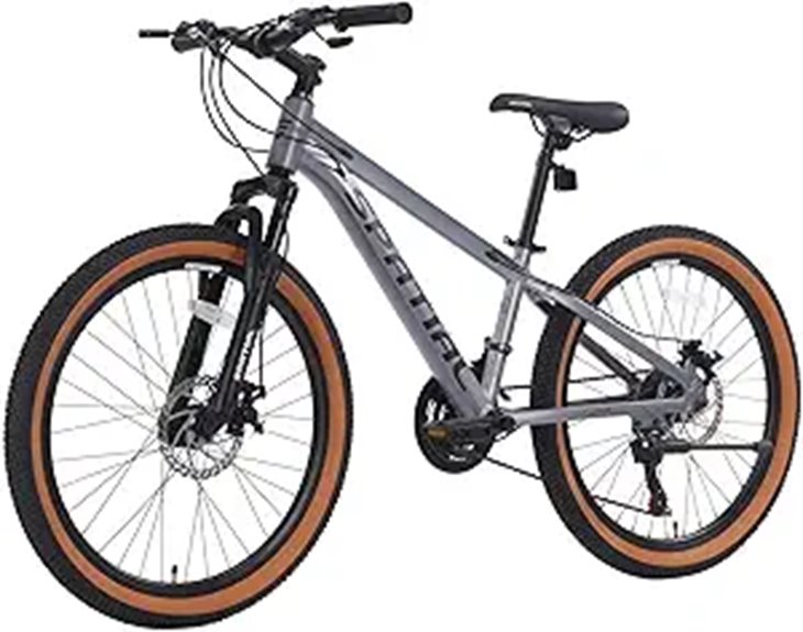 SPATIAL Mountain Bike with Disc Brakes and Adjustable Seat