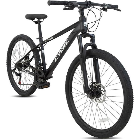CYBIC Mountain Bike with 21-Speed Disc and Suspension