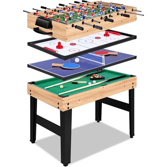 12-in-1 Game Table with Accessories