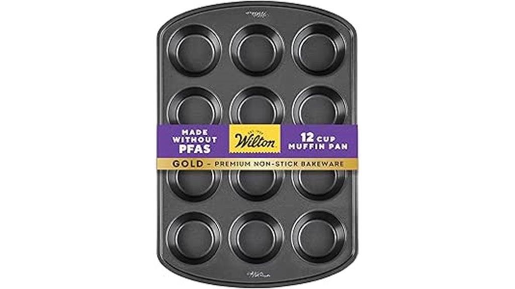 non stick 12 cup muffin pan