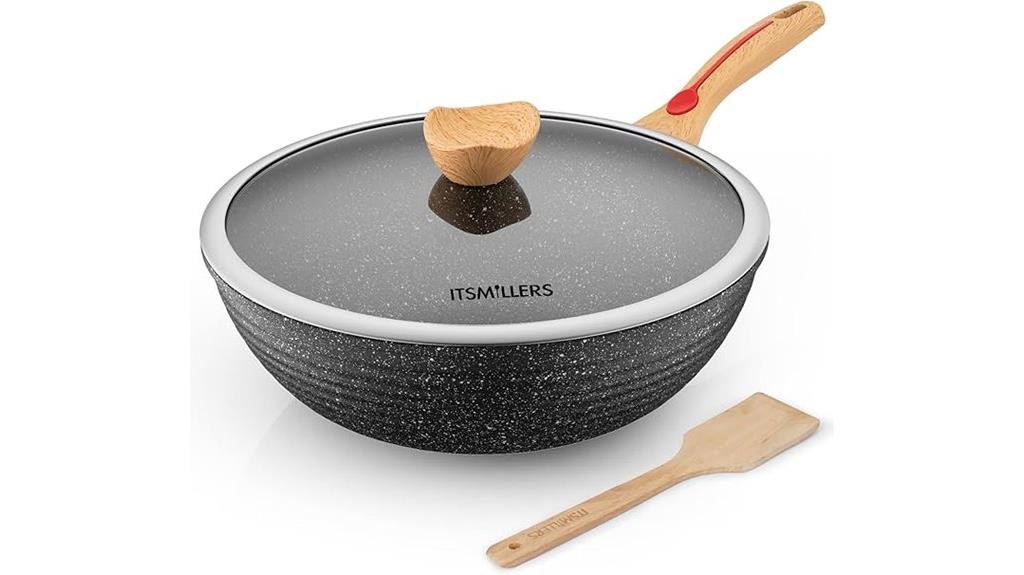 nonstick 12 inch wok