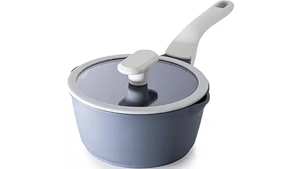 nonstick 2 quart saucepan