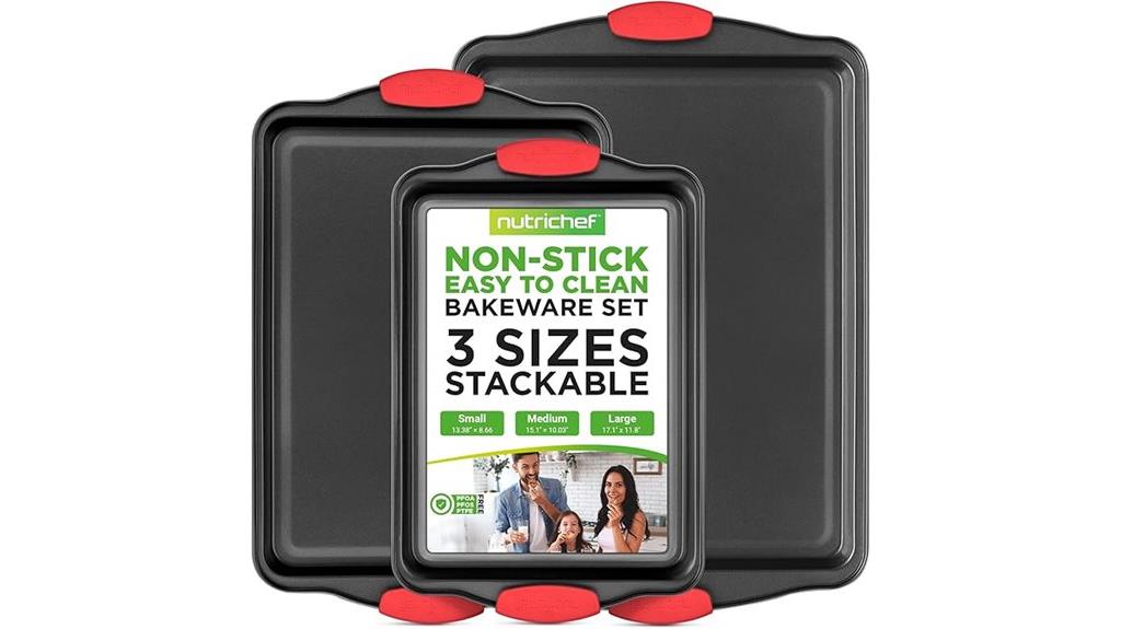 nonstick baking pan set