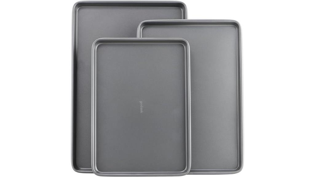 nonstick baking sheet set