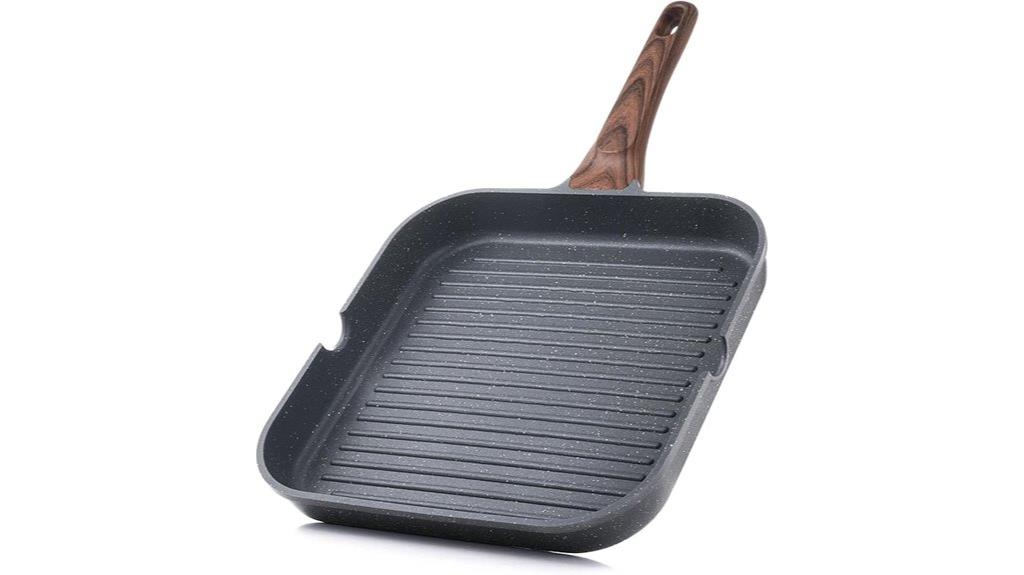nonstick grill pan stove
