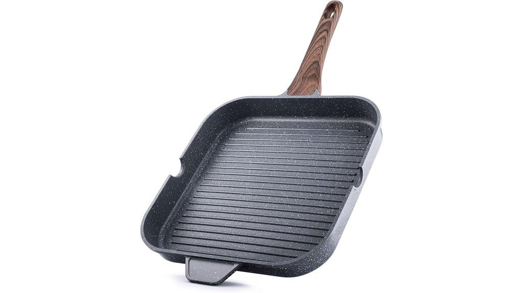 nonstick grill pan stove