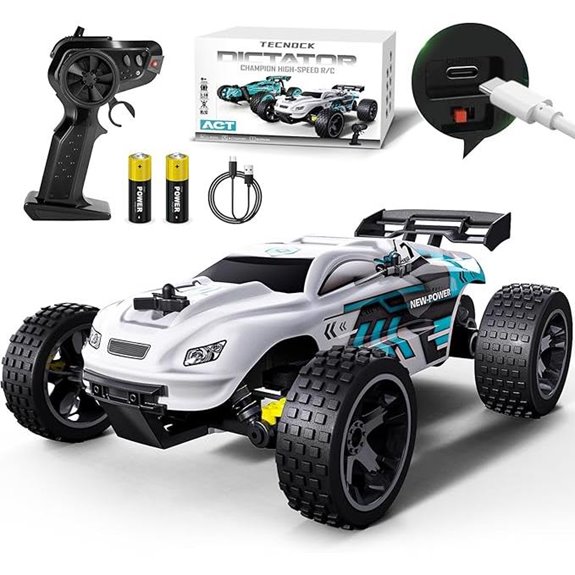 Tecnock RC Offroad Car for Kids 1:18 Scale