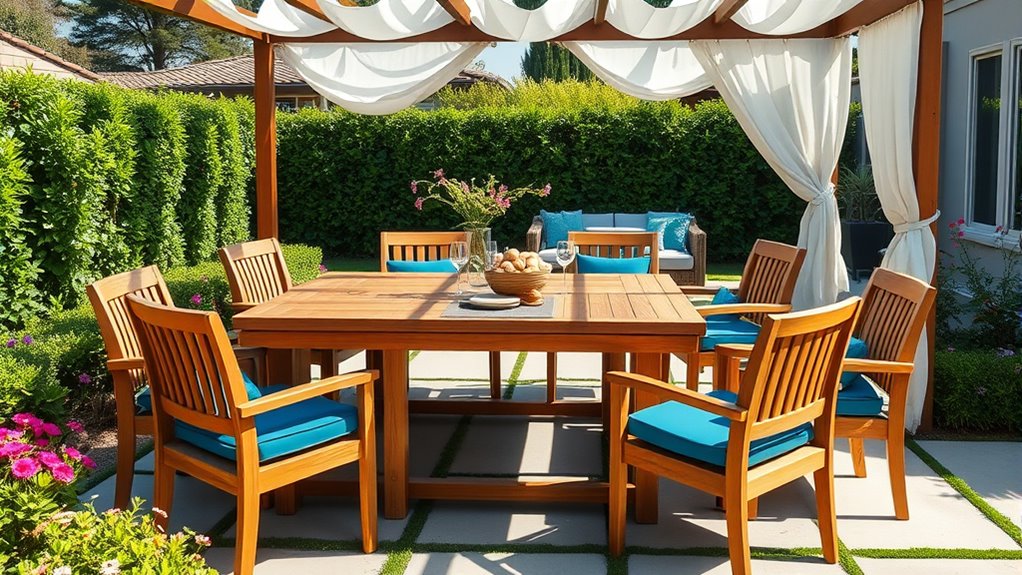 outdoor dining set considerations