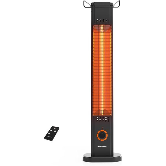 ThermoMate Outdoor Infrared Patio Heater with Remote
