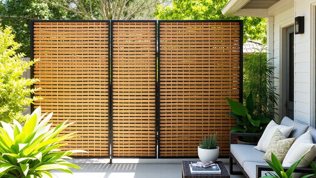 outdoor privacy screen considerations