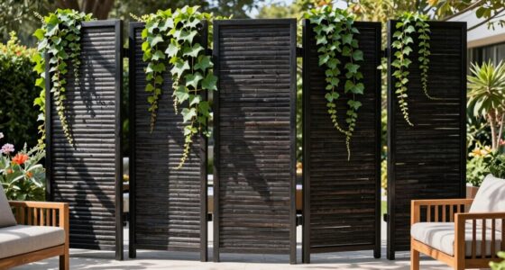 outdoor privacy screen options